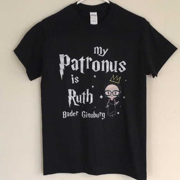 Ruth Bade Ginsburg “My Patronus” Graphic TShirt Sm - Picture 1 of 6